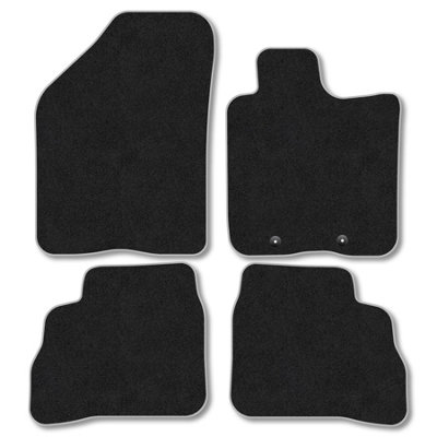 Car Mat Co Suzuki Swift (Mild-Hybrid Models) (2024+) Premium Car Mats Tufted-Pile Carpet Grey Trim Tailored Fit Car Accessories Durable Set from B&Q