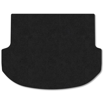 Car Mat Co Hyundai Santa Fe (Swb) (2012-2018) Premium Boot Liner Tailored Accessory Protector Pet Friendly Tufted Carpet Black Trim from B&Q