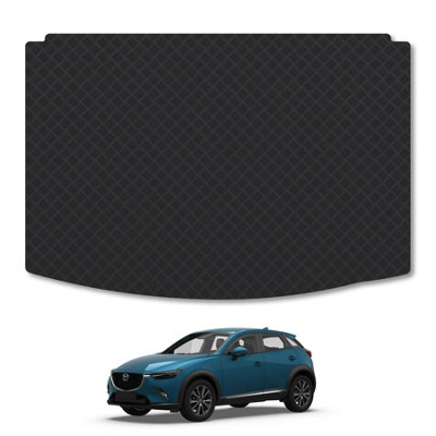 Car Mat Co Mazda Cx-3 (2014+) Rubber Boot Mat Tailored Accessory Protector Liner Durable Waterproof Accessories from B&Q