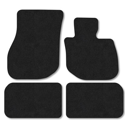 Car Mat Co Mini Countryman Electric (U25E) (2024+) Premium Car Mats Tufted-Pile Carpet Black Trim Tailored Fit Car Accessories Durable Set from B&Q