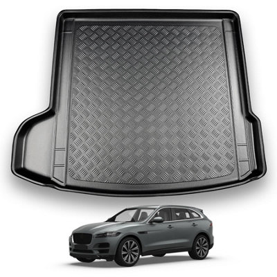 Nomad Jaguar F-Pace (2016-2020) Boot Liner Tailored Boot Mat Protector Waterproof Raised Edges Accessory Easy Install All-Weather from B&Q