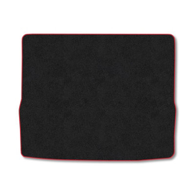 Car Mat Co Ford Focus (2004-2011) (Estate) Premium Boot Liner Tailored Accessory Protector Pet Friendly Tufted Carpet Red Trim from B&Q