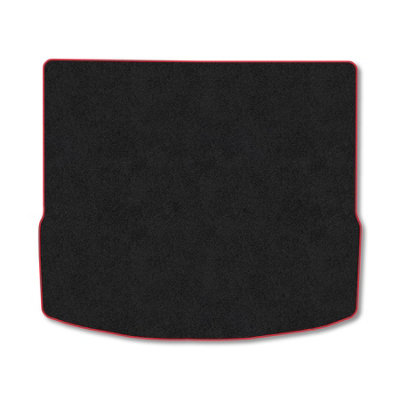 Car Mat Co Ford Focus (2011-2018) (Estate) Premium Boot Liner Tailored Accessory Protector Pet Friendly Tufted Carpet Red Trim from B&Q
