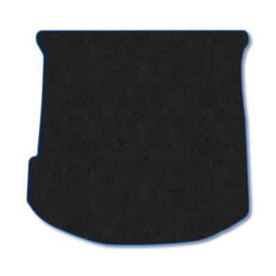 Car Mat Co Ford Mondeo (2006-2014) (Estate) Premium Boot Liner Tailored Accessory Protector Pet Friendly Tufted Carpet Blue Trim from B&Q
