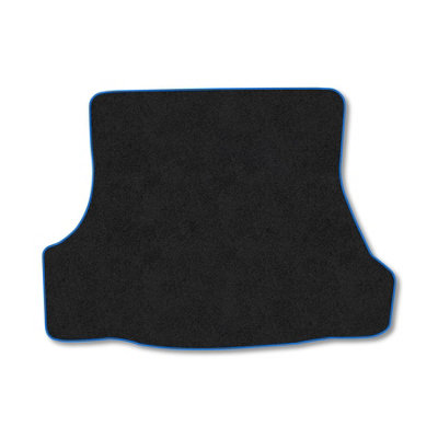 B&Q -  Ford Mondeo (1996-2006) (Hatchback) Premium Boot Liner Tailored Accessory Protector Pet Friendly Tufted Carpet Blue Trim