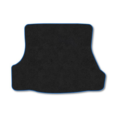 B&Q -  Ford Mondeo (2000-2006) (Hatchback) Premium Boot Liner Tailored Accessory Protector Pet Friendly Tufted Carpet Blue Trim