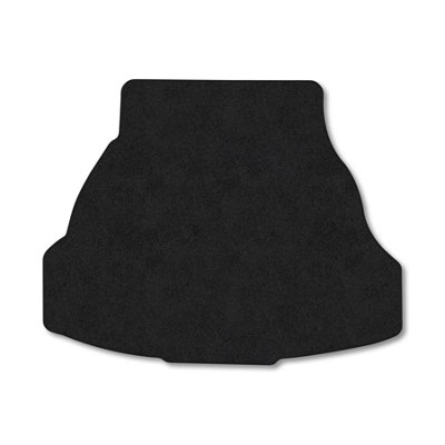 B&Q -  Honda Accord (2008-2015) (Saloon) Premium Boot Liner Tailored Accessory Protector Pet Friendly Tufted Carpet Black Trim
