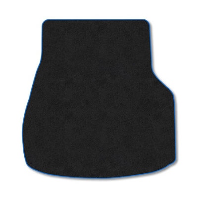 Car Mat Co Jaguar Xf (2008-2015) (Saloon) Premium Boot Liner Tailored Accessory Protector Pet Friendly Tufted Carpet Blue Trim from B&Q