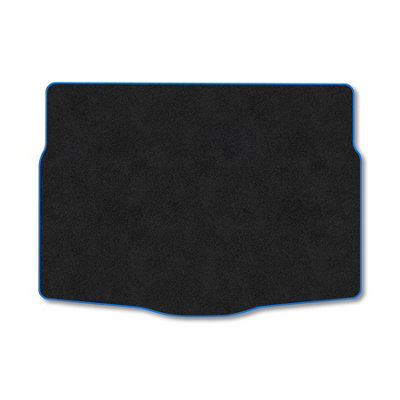 Car Mat Co Kia Cee'd (2012-2018) (Hatchback) Premium Boot Liner Tailored Accessory Protector Pet Friendly Tufted Carpet Blue Trim from B&Q