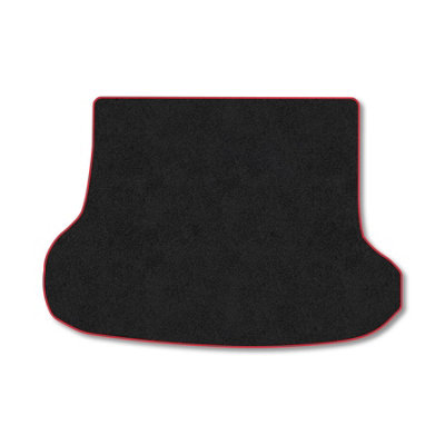 Car Mat Co Kia Cee'd (2012-2018) (Estate) Premium Boot Liner Tailored Accessory Protector Pet Friendly Tufted Carpet Red Trim from B&Q
