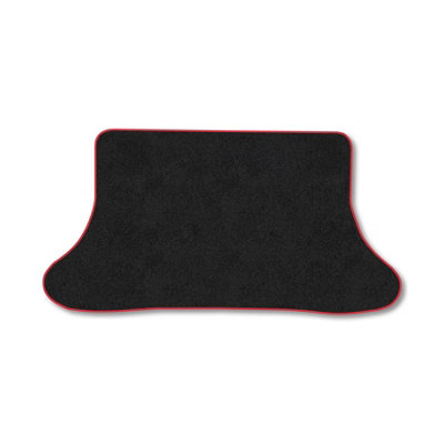 B&Q -  Land Rover Freelander (1996-2006) Premium Boot Liner Tailored Accessory Protector Pet Friendly Tufted Carpet Red Trim