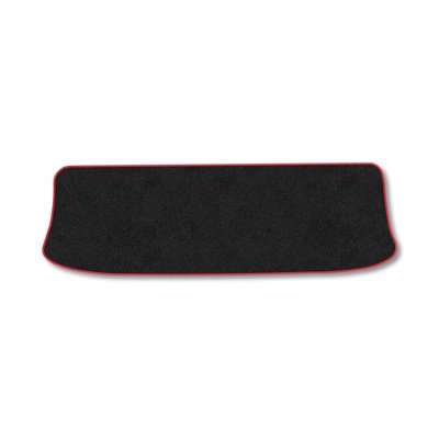 Car Mat Co Mitsubishi Shogun Pinnin (2000-2005) (3 Door) Premium Boot Liner Tailored Accessory Protector Pet Friendly Tufted Carpet Red Trim from B&Q