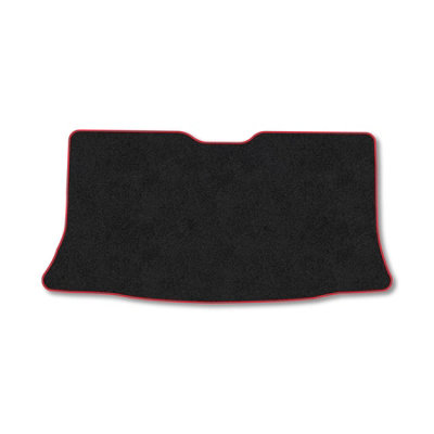 Car Mat Co Nissan Micra (2003-2010) Premium Boot Liner Tailored Accessory Protector Pet Friendly Tufted Carpet Red Trim from B&Q