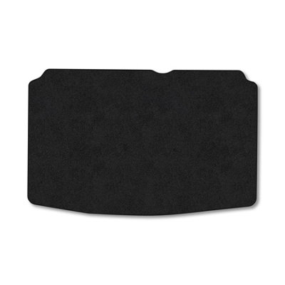 B&Q -  Peugeot 206 (1998-2006) (Hatchback) Premium Boot Liner Tailored Accessory Protector Pet Friendly Tufted Carpet Black Trim