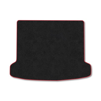 Car Mat Co Peugeot 307 (2001-2008) (Estate) Premium Boot Liner Tailored Accessory Protector Pet Friendly Tufted Carpet Red Trim from B&Q
