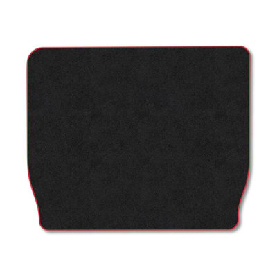 B&Q -  Peugeot 307 Cc Premium Boot Liner Tailored Accessory Protector Pet Friendly Tufted Carpet Red Trim