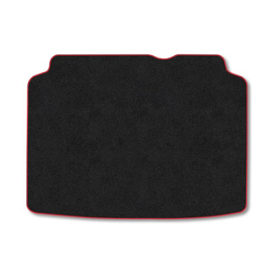 Car Mat Co Peugeot 308 (2013- ) (Hatchback) Premium Boot Liner Tailored Accessory Protector Pet Friendly Tufted Carpet Red Trim from B&Q