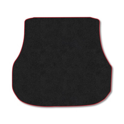 Car Mat Co Peugeot 406 (1995-2005) (Estate) Premium Boot Liner Tailored Accessory Protector Pet Friendly Tufted Carpet Red Trim from B&Q