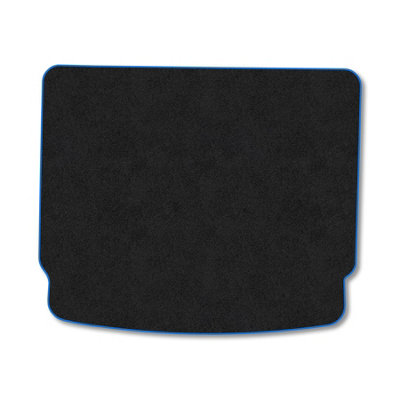 Car Mat Co Porsche Cayenne (2010-2018) Premium Boot Liner Tailored Accessory Protector Pet Friendly Tufted Carpet Blue Trim from B&Q