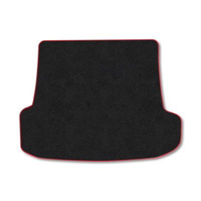 Car Mat Co Saab 93 (2013+) (Estate) Premium Boot Liner Tailored Accessory Protector Pet Friendly Tufted Carpet Red Trim from B&Q