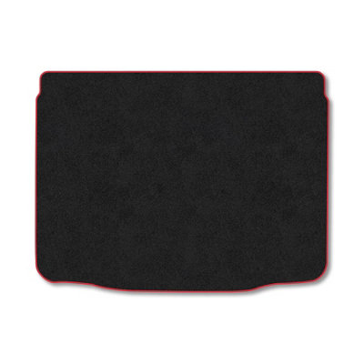 Car Mat Co Vauxhall Insignia (2008-2017) (Hatchback) Premium Boot Liner Tailored Accessory Protector Pet Friendly Tufted Carpet Red Trim from B&Q