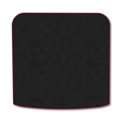 B&Q -  Peugeot E5008 (2024+) Premium Boot Liner Tailored Accessory Protector Pet Friendly Tufted Carpet Red Trim