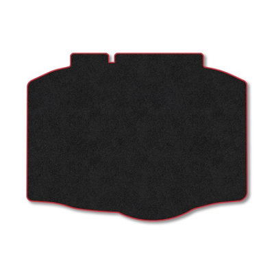 Car Mat Co Seat Ibiza (2017+) Premium Boot Liner Tailored Accessory Protector Pet Friendly Tufted Carpet Red Trim from B&Q