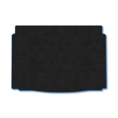 Car Mat Co Renault Megane Hatchback (2017-2022) Premium Boot Liner Tailored Accessory Protector Pet Friendly Tufted Carpet Blue Trim from B&Q