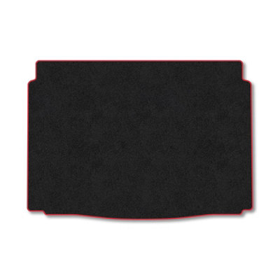 Car Mat Co Renault Megane Hatchback (2017-2022) Premium Boot Liner Tailored Accessory Protector Pet Friendly Tufted Carpet Red Trim from B&Q