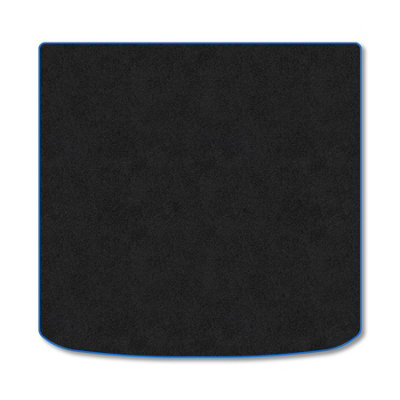 Car Mat Co Skoda Enyaq (2021+) Premium Boot Liner Tailored Accessory Protector Pet Friendly Tufted Carpet Blue Trim from B&Q