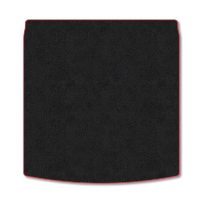 Car Mat Co Vw Golf Mk7 Estate (2012-2020) Premium Boot Liner Tailored Accessory Protector Pet Friendly Tufted Carpet Red Trim from B&Q