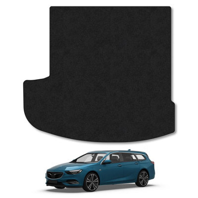 Car Mat Co Vauxhall Insignia St (2017+) Premium Boot Liner Tailored Accessory Protector Pet Friendly Tufted Carpet Black Trim from B&Q