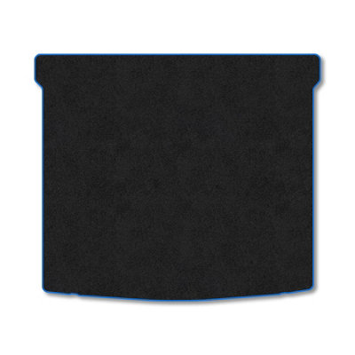 Car Mat Co Cupra Tavascan (2024+) (Upper Boot Floor) Premium Boot Liner Tailored Accessory Protector Pet Friendly Tufted Carpet Blue Trim from B&Q