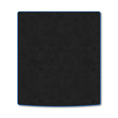 Car Mat Co Skoda Superb Estate (2015-2023) (Upper Boot) Premium Boot Liner Tailored Accessory Protector Pet Friendly Tufted Carpet Blue Trim from B&Q
