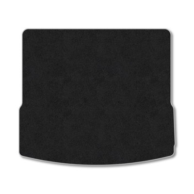 B&Q -  Porsche Macan (2014-2024) Premium Boot Liner Tailored Accessory Protector Pet Friendly Tufted Carpet Grey Trim