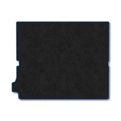 B&Q -  Peugeot 5008 (2017-2024) Premium Boot Liner Tailored Accessory Protector Pet Friendly Tufted Carpet Blue Trim