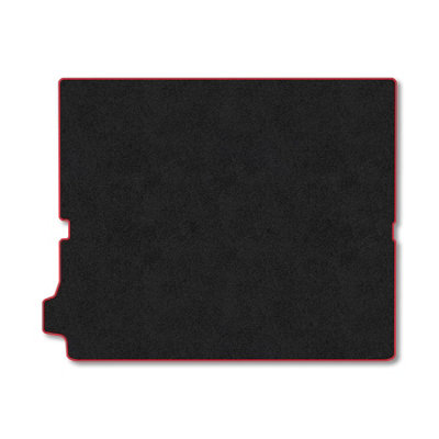 B&Q -  Peugeot 5008 (2017-2024) Premium Boot Liner Tailored Accessory Protector Pet Friendly Tufted Carpet Red Trim