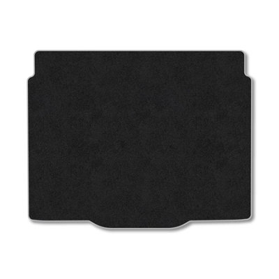 B&Q -  Citroen C4 (2020+) (Lower Boot) Premium Boot Liner Tailored Accessory Protector Pet Friendly Tufted Carpet Grey Trim