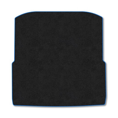 Car Mat Co Skoda Superb Estate (2024+) Premium Boot Liner Tailored Accessory Protector Pet Friendly Tufted Carpet Blue Trim from B&Q