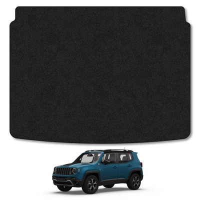 Car Mat Co Jeep Renegade (2014+) (Lower Boot) Boot Liner Premium Tufted Carpet Tailored from B&Q