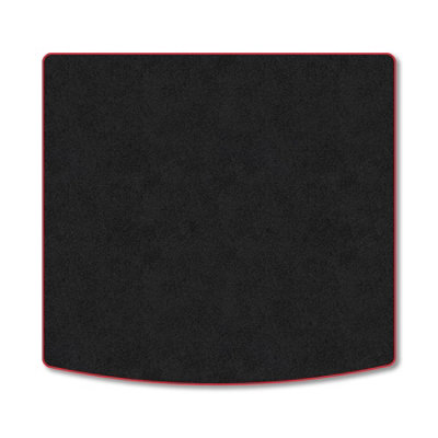 Car Mat Co Porsche Cayenne (2017-2023) Premium Boot Liner Tailored Accessory Protector Pet Friendly Tufted Carpet Red Trim from B&Q