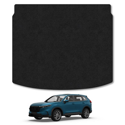 Car Mat Co Honda Cr-V (2022+) Premium Boot Liner Tailored Accessory Protector Pet Friendly Tufted Carpet Black Trim from B&Q