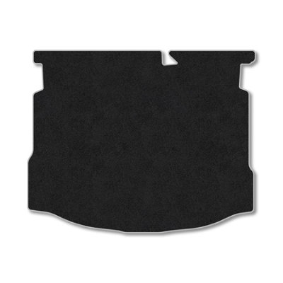 B&Q -  Nissan Qashqai (2006-2013) Premium Boot Liner Tailored Accessory Protector Pet Friendly Tufted Carpet Grey Trim