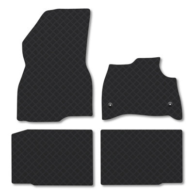 Car Mat Co Dacia Bigster (2024+) Rubber Car Mats Tailored Non Slip Waterproof Durable from B&Q
