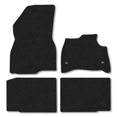 Car Mat Co Dacia Bigster (2024+) Premium Car Mats Tufted-Pile Carpet Black Trim Tailored Fit Car Accessories Durable Set from B&Q