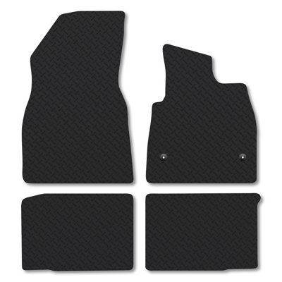 Car Mat Co Dacia Bigster (Hybrid Models Only) (2024+) Heavy-Duty Rubber Car Mats Tailored Non Slip 5mm Thick from B&Q