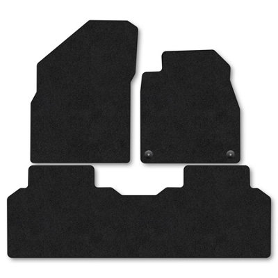Car Mat Co Kia Ev4 (2025+) Premium Car Mats Tufted-Pile Carpet Black Trim Tailored Fit Car Accessories Durable Set from B&Q