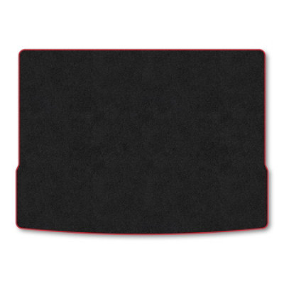 Car Mat Co Kia Ev4 (2025+) Premium Boot Liner Tailored Accessory Protector Pet Friendly Tufted Carpet Red Trim from B&Q
