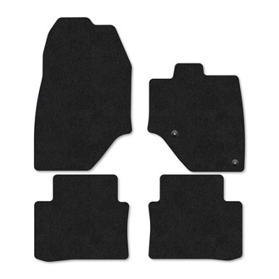 Car Mat Co Vauxhall Grandland (2024+) Premium Car Mats Tufted-Pile Carpet Black Trim Tailored Fit Car Accessories Durable Set from B&Q