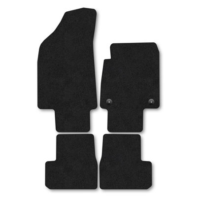 Car Mat Co Citroen Citroen C3 (2024+) Car Mats Black Carpet Tailored Easy Clean Non Slip from B&Q